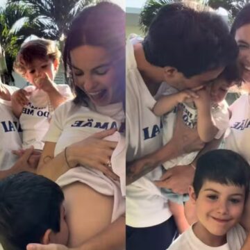 Sthefany Brito anuncia gravidez do terceiro filho e revela o sexo do bebê