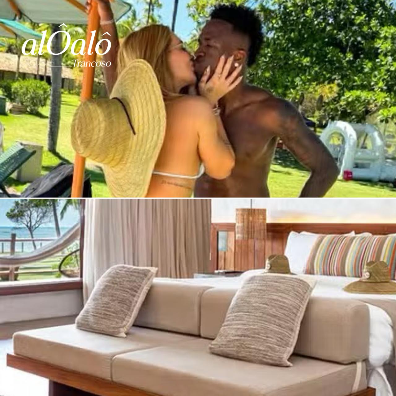 Suíte de Virginia Fonseca e Vini Jr. em Trancoso tem vista para o mar e diária de R$ 15 mil