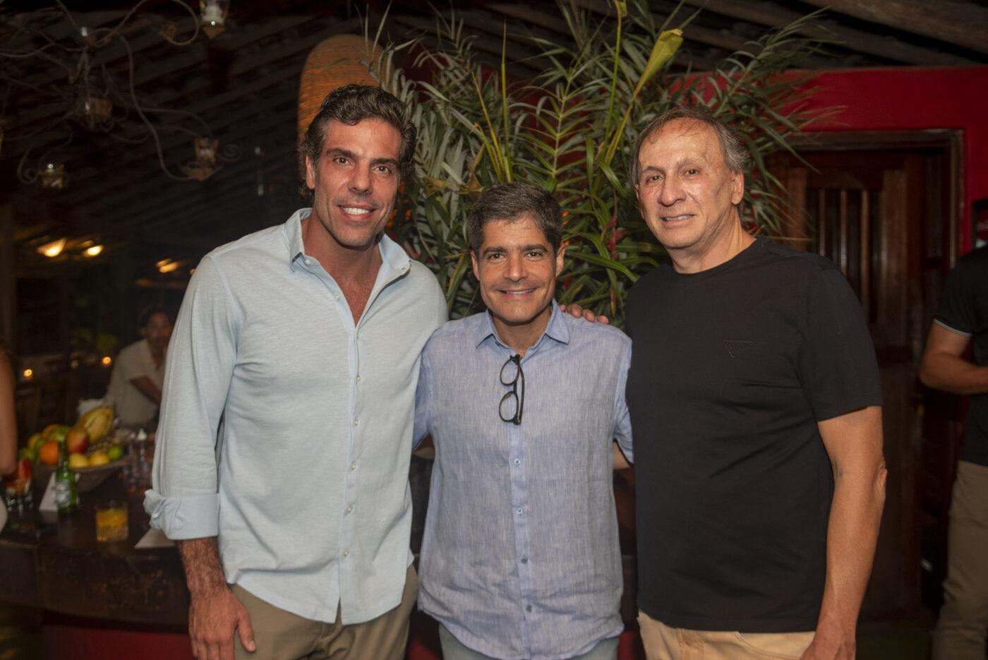 Tiago Coelho, ACM Neto e João Gualberto 