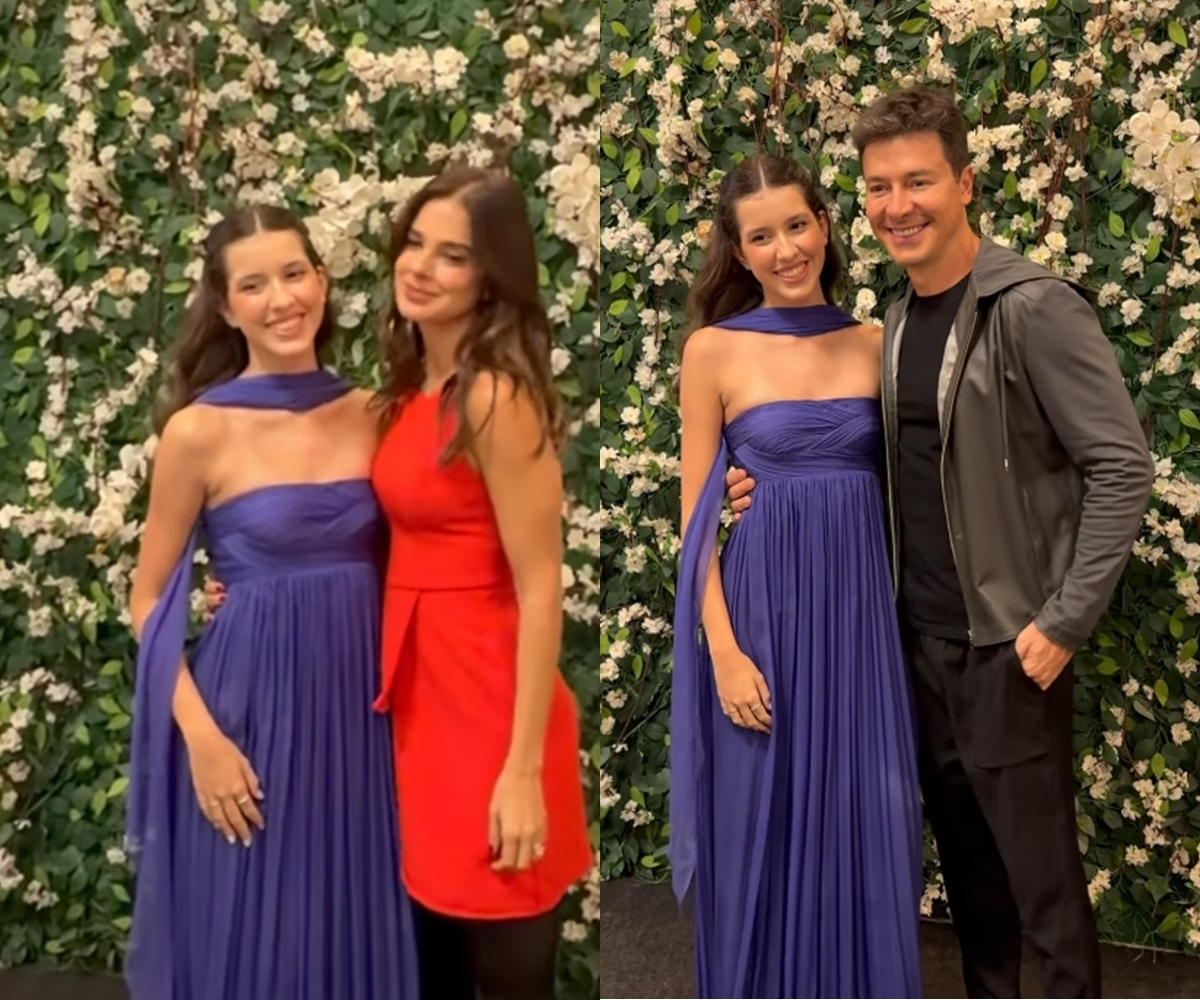 Vera Viel mostra fotos da formatura da filha e se declara: ‘O mundo te espera’