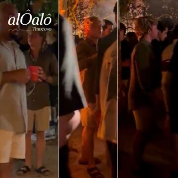 Filho de Angélica e Luciano Huck curte festa com amigos em Trancoso