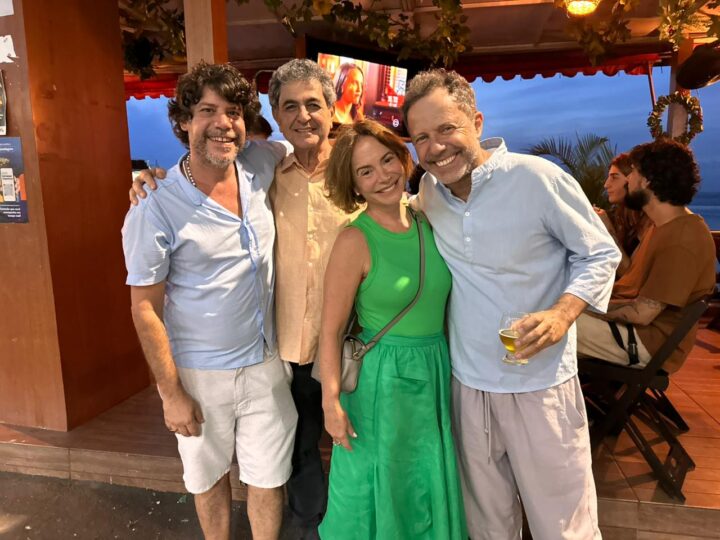 Vik Muniz celebra abertura de sua maior retrospectiva com amigos em Salvador; veja fotos