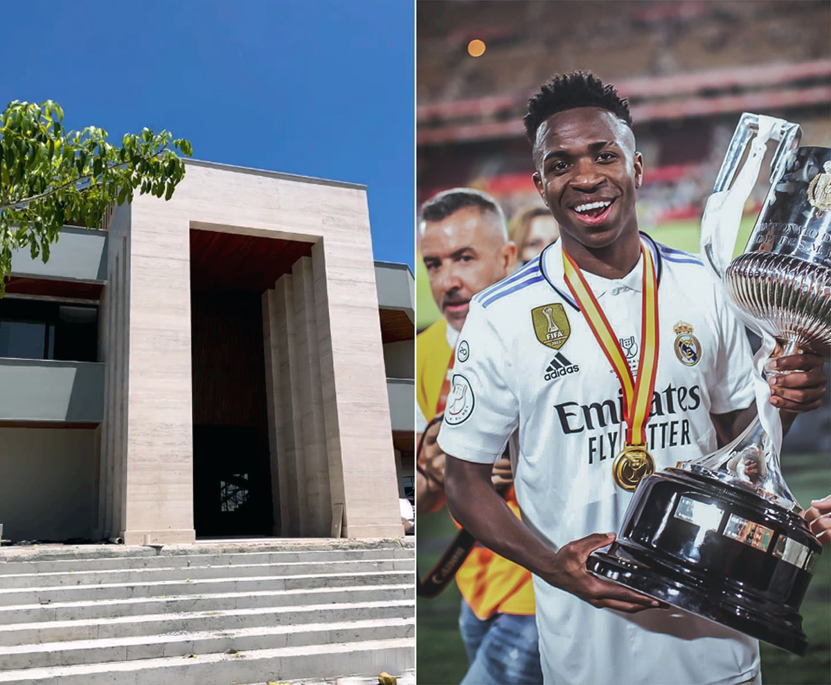 Como é a mansão de Vini Jr. avaliada em R$ 20 milhões com boate subterrânea no Rio