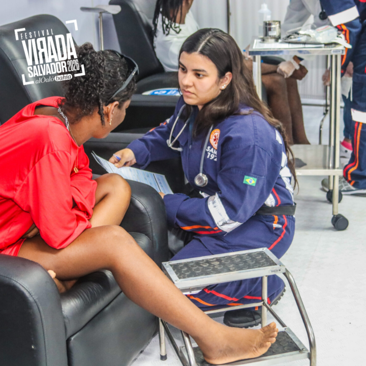 Virada Salvador 2026 registra 197 atendimentos de saúde nos dois primeiros dias