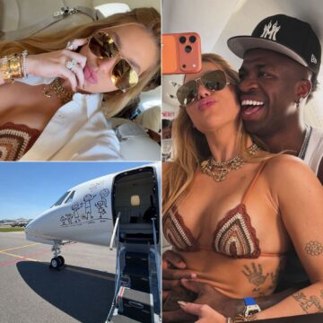 Virginia Fonseca e Vini Jr. chegam a Trancoso para temporada no Sul da Bahia