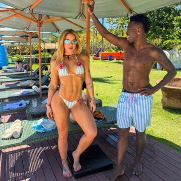 Em Trancoso, Virginia tenta fugir de treino pesado: ‘Vini tá me chamando’