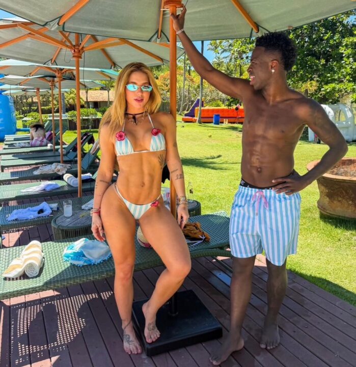 Em Trancoso, Virginia tenta fugir de treino e brinca: ‘Vini tá me chamando’