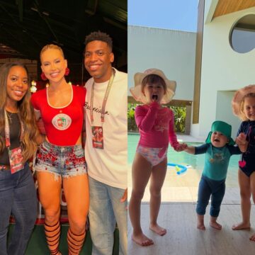 Virginia curte viagem com filhos na mansão de Vini Jr e agradece: ‘Dias maravilhosos’