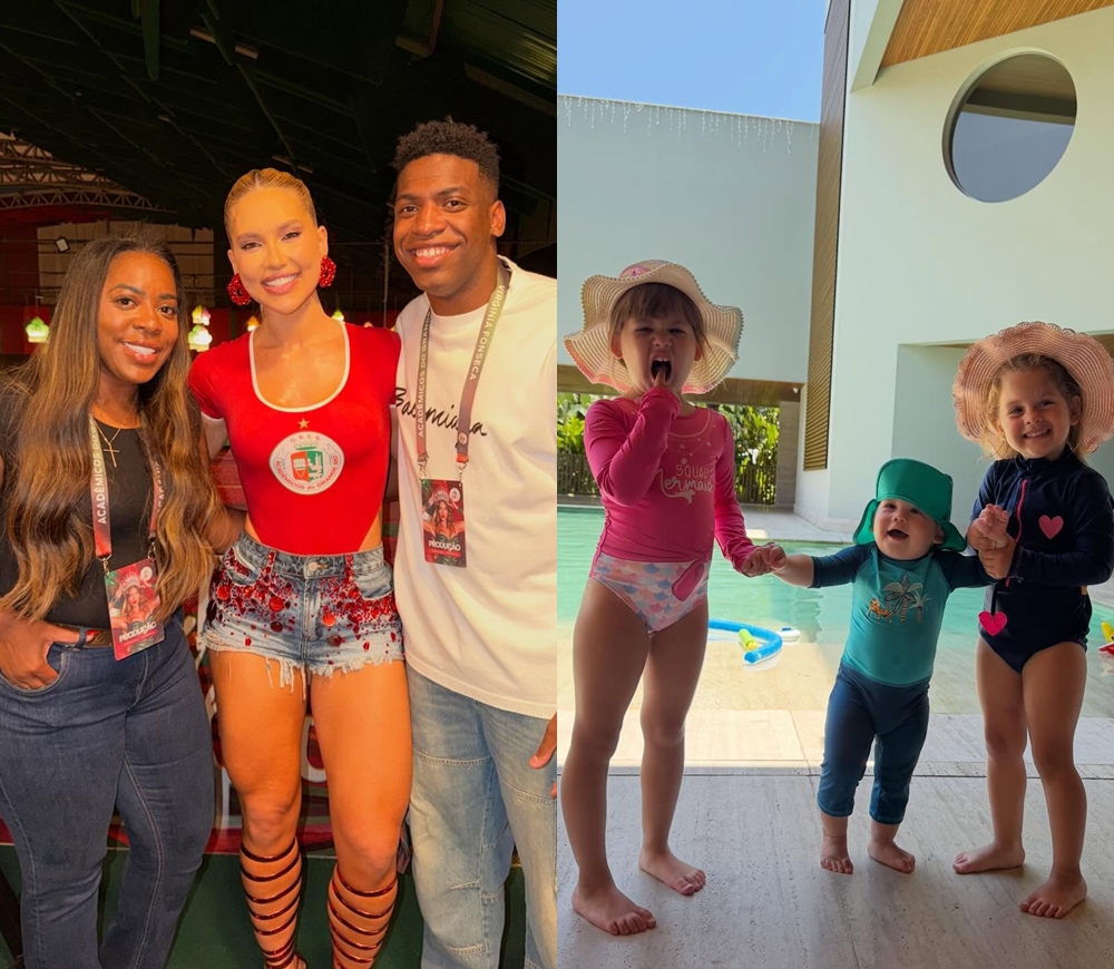 Virginia curte viagem com filhos na mansão de Vini Jr e agradece: ‘Dias maravilhosos’