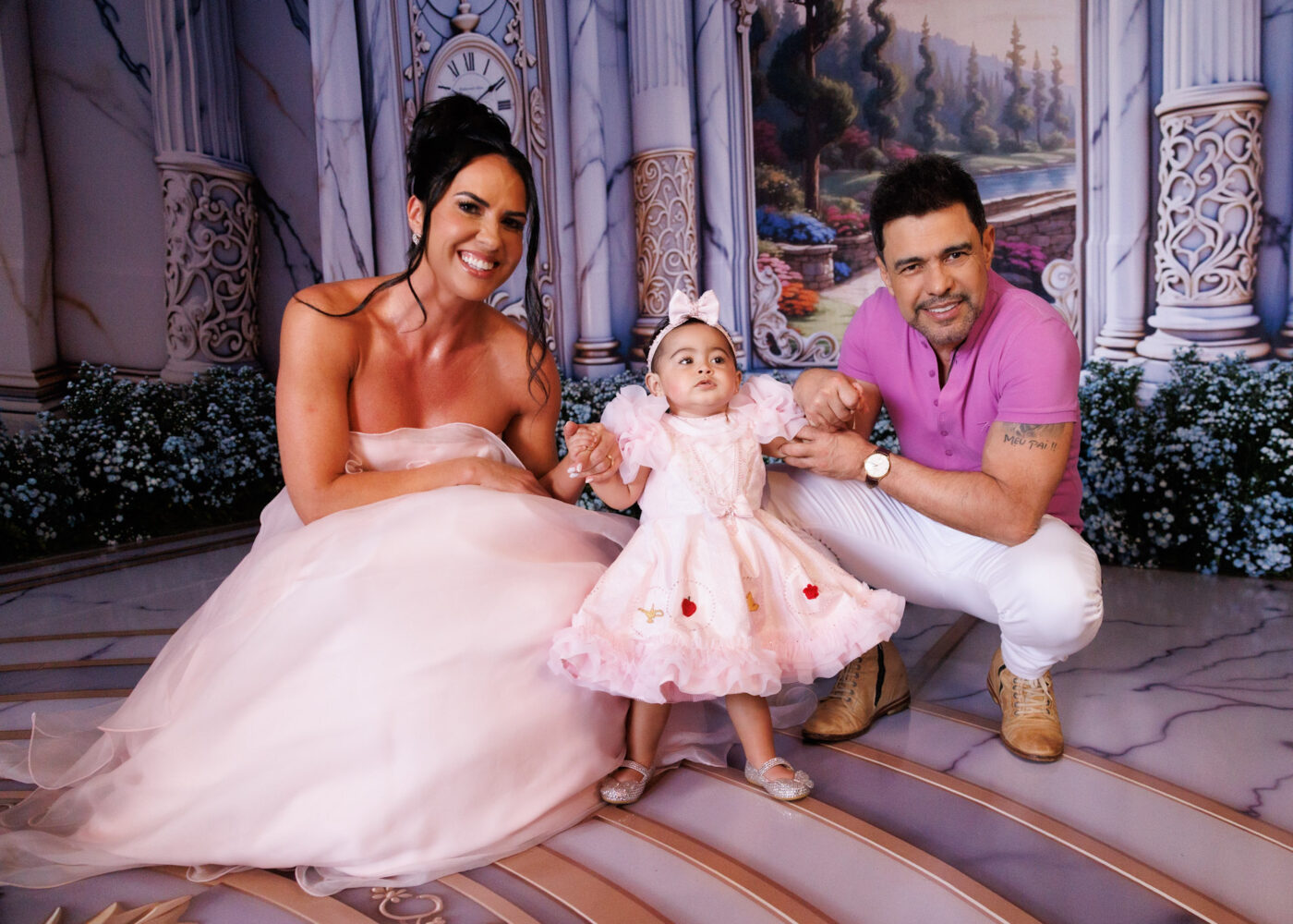 Filha de Graciele Lacerda e Zezé Di Camargo completa 1 ano com festa em São Paulo; veja fotos