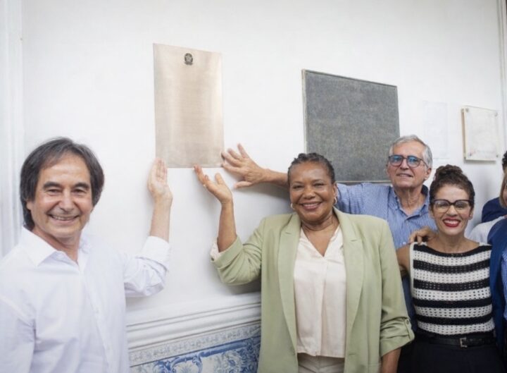 Ministra Margareth Menezes participa de entrega simbólica do restauro do Palacete Góes Calmon