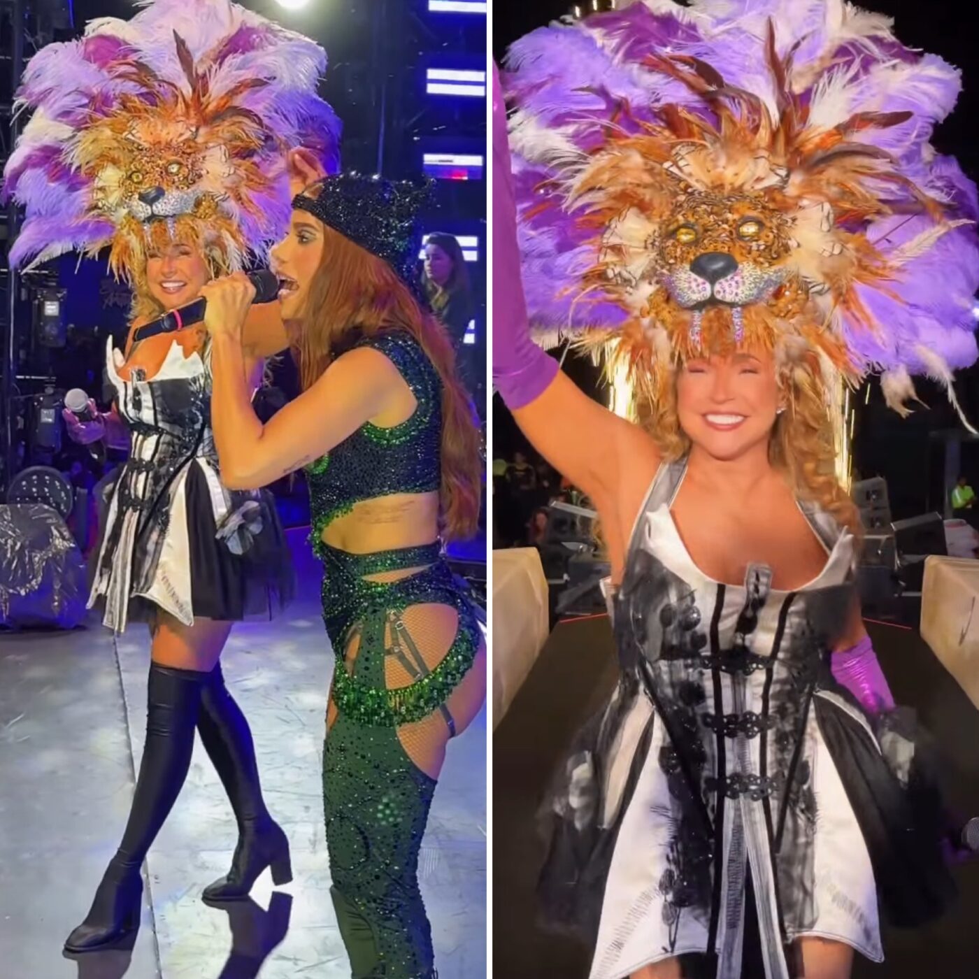 Anitta recebe Daniela Mercury em ensaio no Rio: ‘Meu sonho’