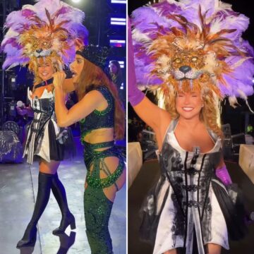 Anitta recebe Daniela Mercury em ensaio no Rio: ‘Meu sonho’