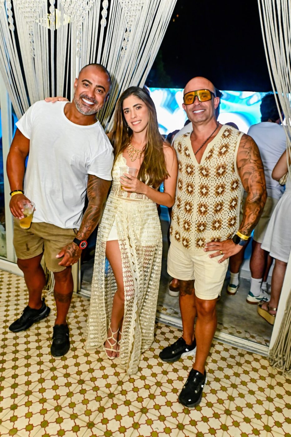 Leonardo Linhas, Laís Kruscchewsky e Rody Fernandes