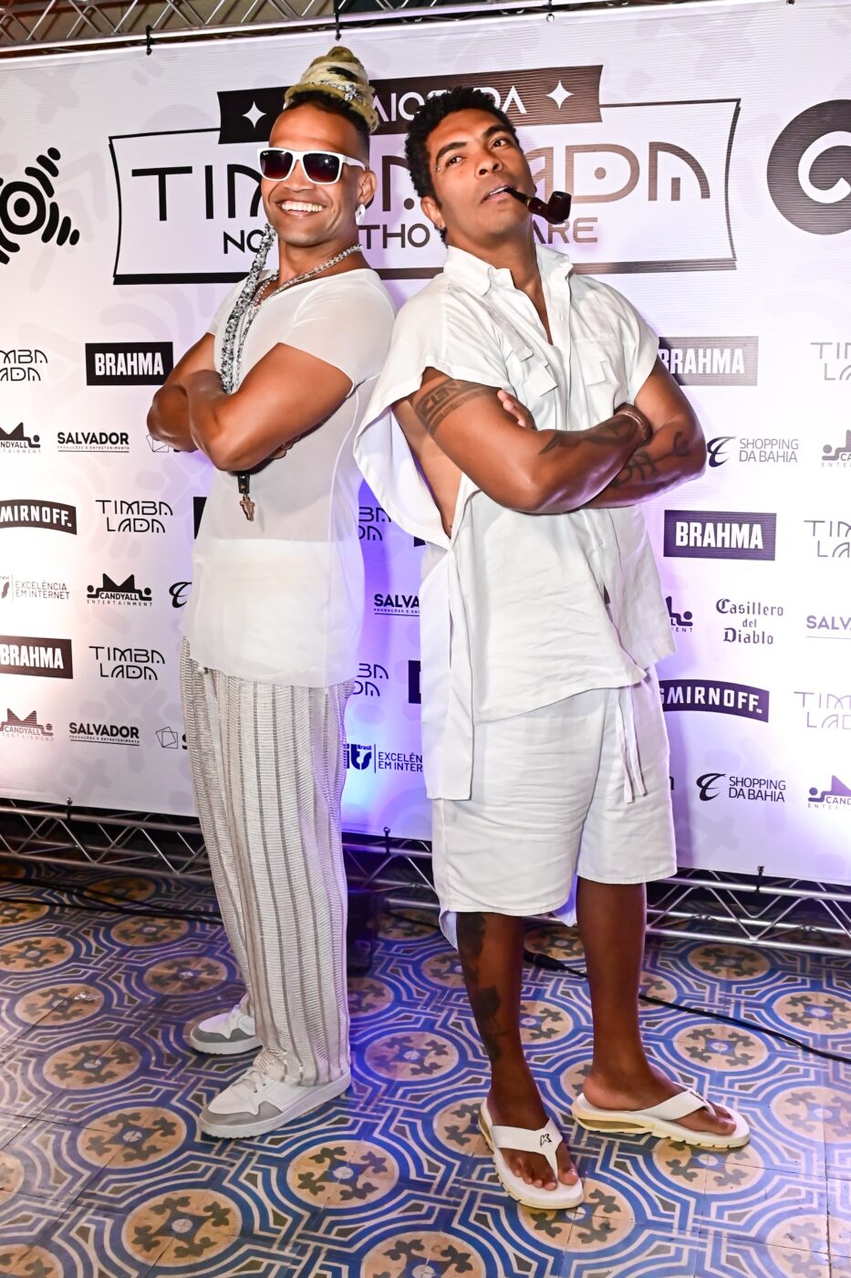 Buja Ferreira e Denny Denan