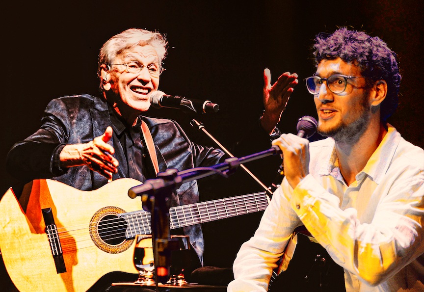 Caetano Veloso revisita “Mais Simples” ao lado de Tom Veloso em single que antecipa disco de Wisnik; ouça