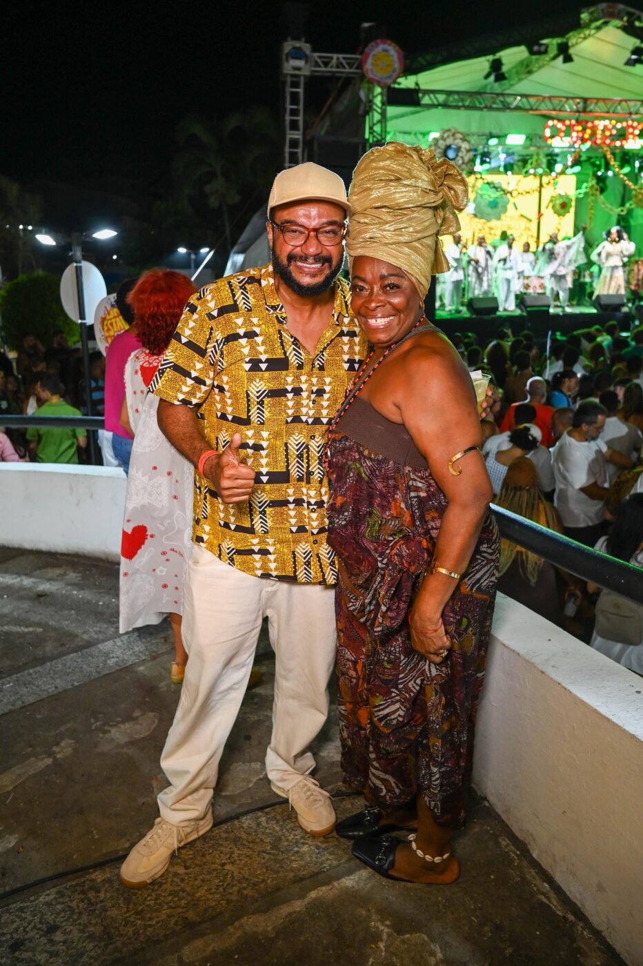 Marcos Rezende e Negra Jho