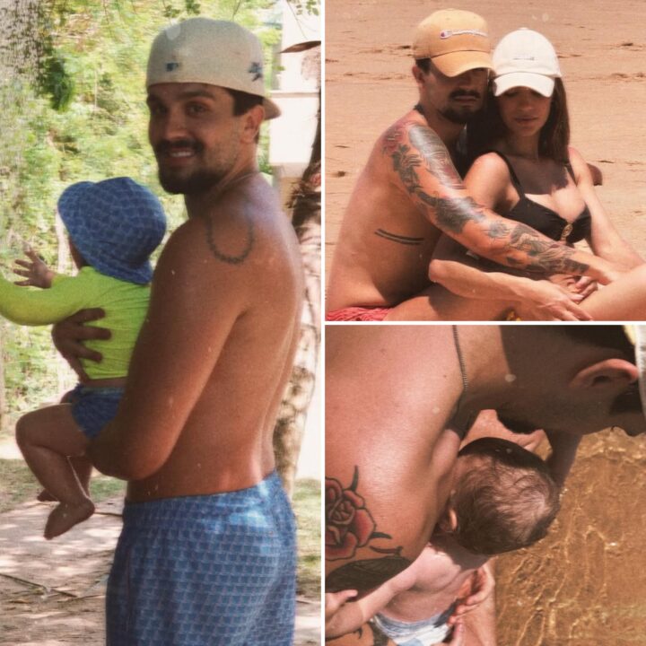 Luan Santana abre álbum fotos de viagem a destino baiano com a filha e Jade Magalhães: ‘Dias que a gente nunca vai esquecer’
