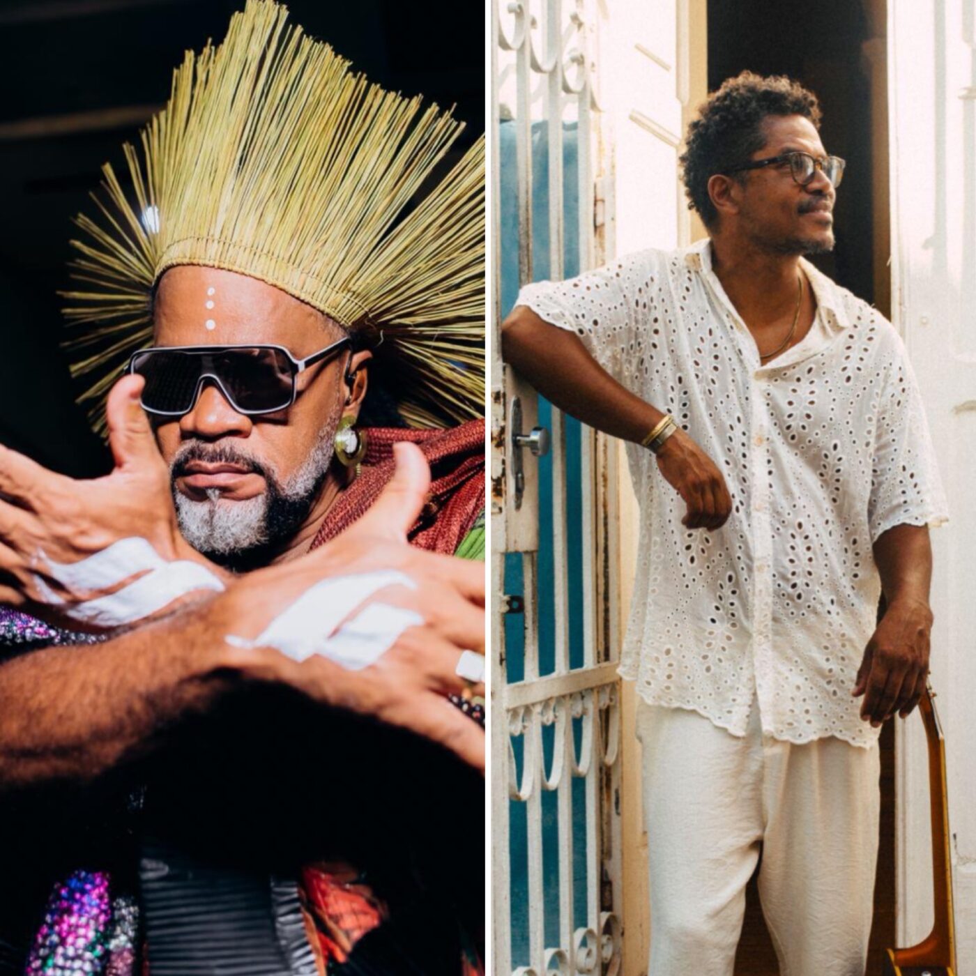 Carlinhos Brown anuncia Alexandre Carlo, do Natiruts, no encerramento do Sarau neste domingo (11)