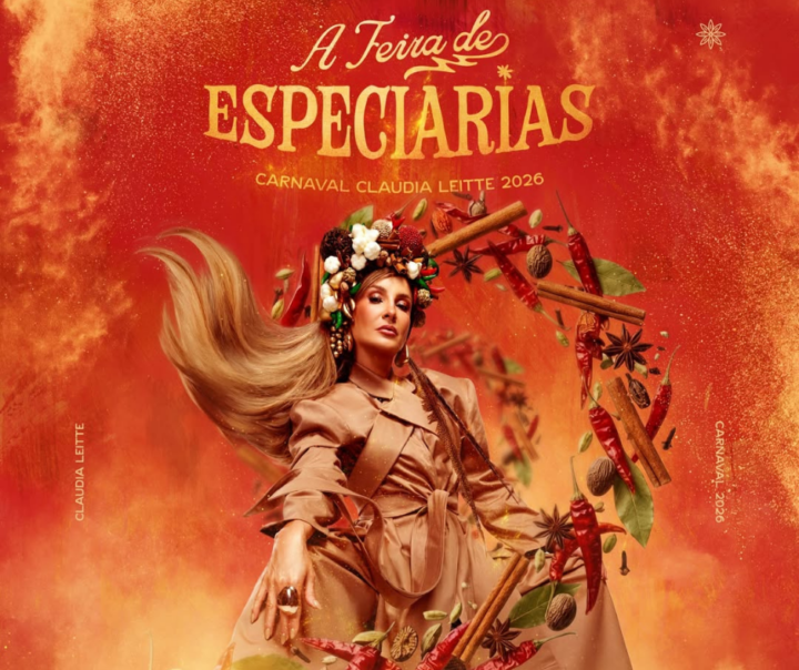 Claudia Leitte anuncia datas do Carnaval 2026 e leva ‘A Feira de Especiarias’ às ruas