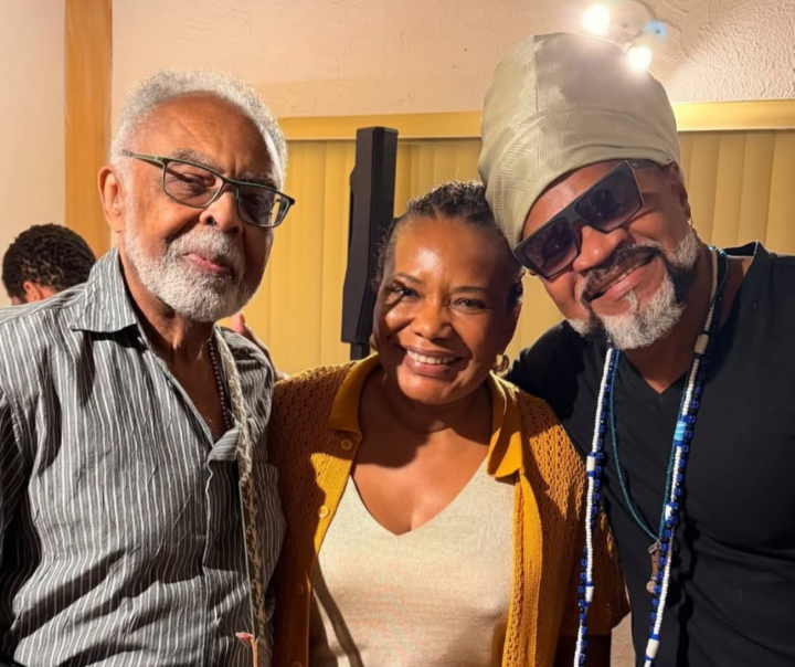 Margareth Menezes mostra ensaio com Gilberto Gil e Carlinhos Brown para show em Salvador: “Trio reunido”