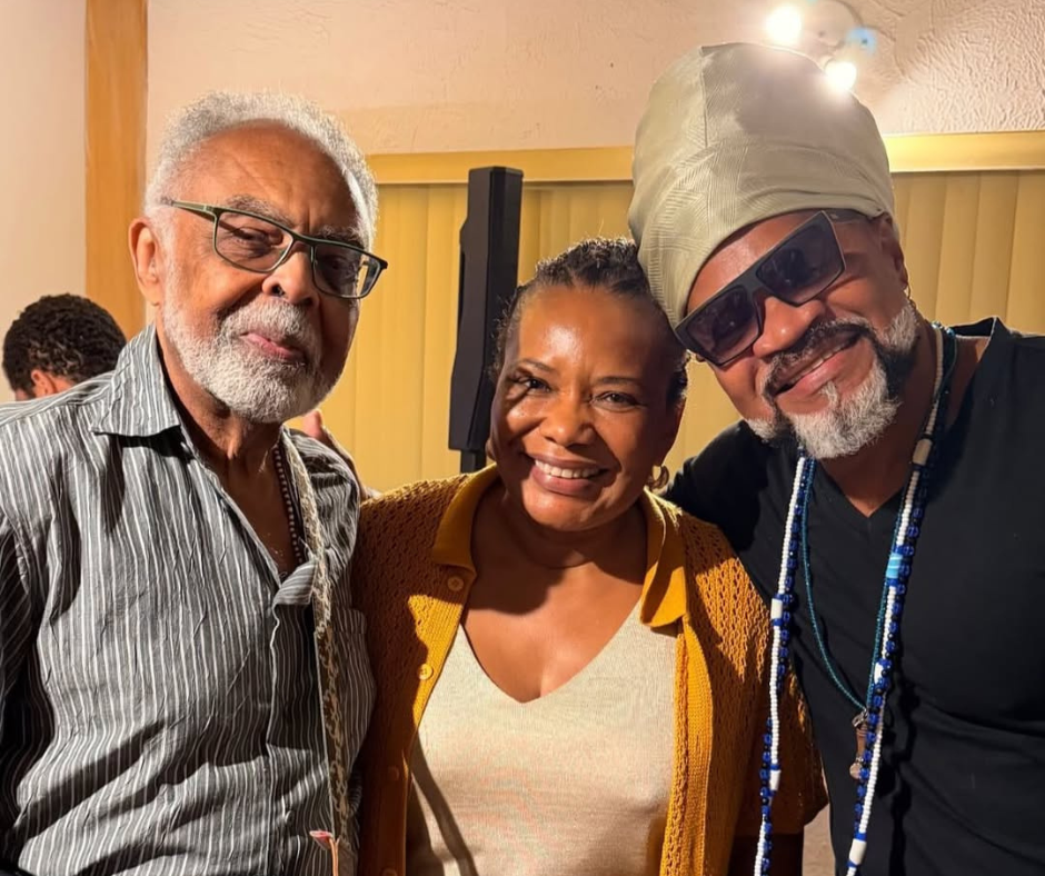 Margareth Menezes mostra ensaio com Gilberto Gil e Carlinhos Brown para show em Salvador: “Trio reunido”