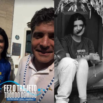 Filha de ACM Neto estreia na Lavagem do Bonfim ao lado do pai