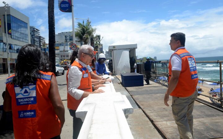 Camarotes e estruturas montadas para o Carnaval passam por vistoria em Salvador