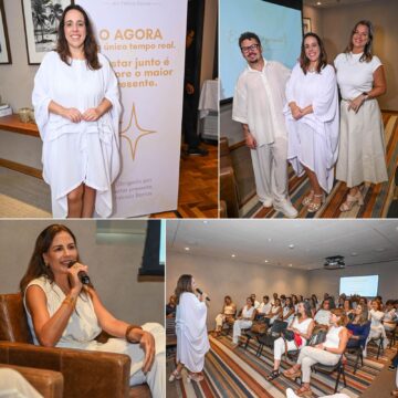 Empresária Fabíola Barros lança projeto “Entre Nós, o Presente” no Hotel Fasano; veja fotos