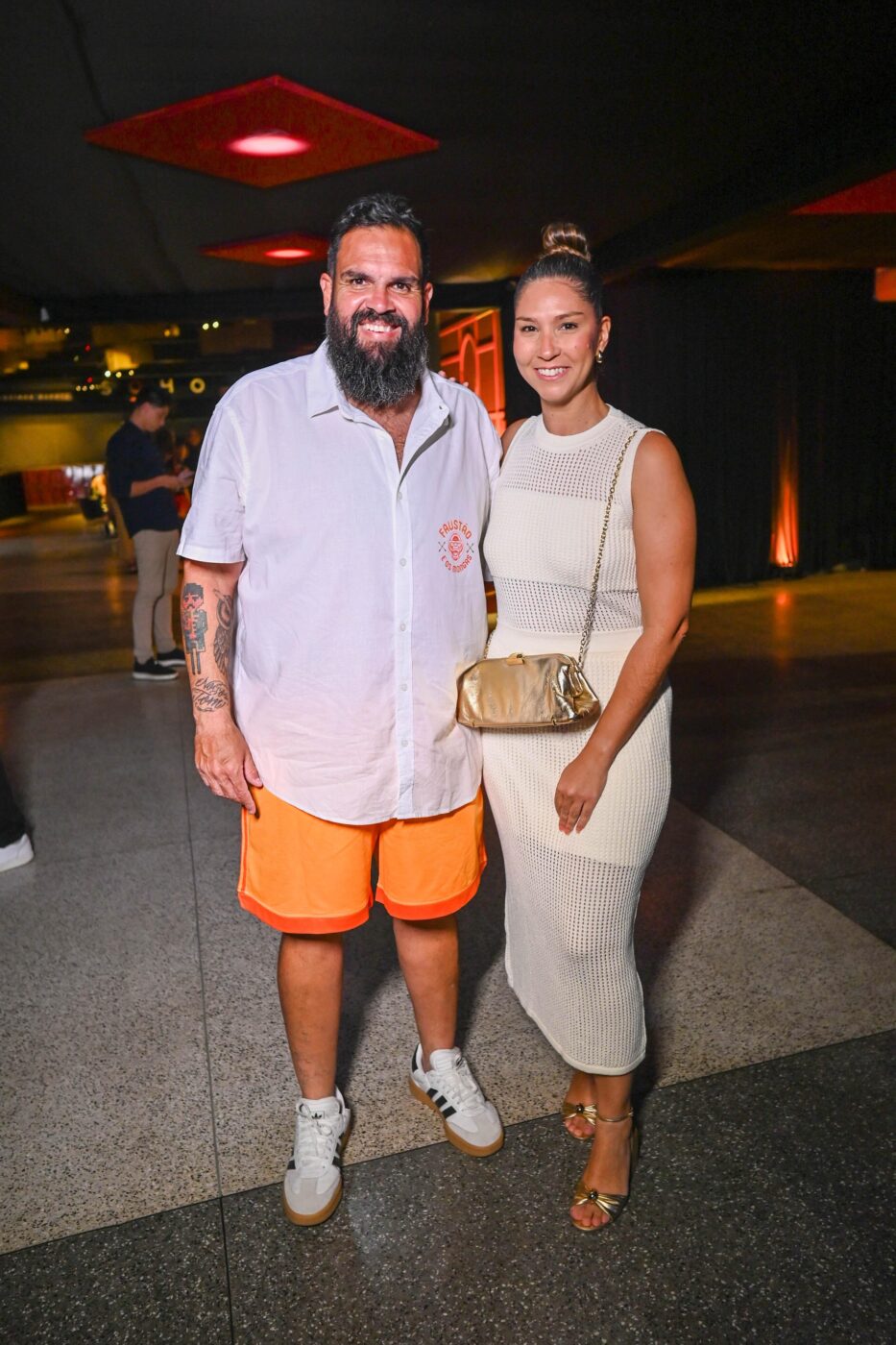 Faustão e Dani Fontes