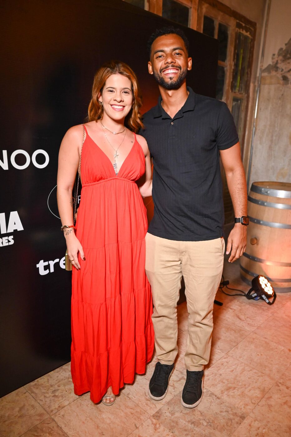 Milena Moutinho e Iago Pereira