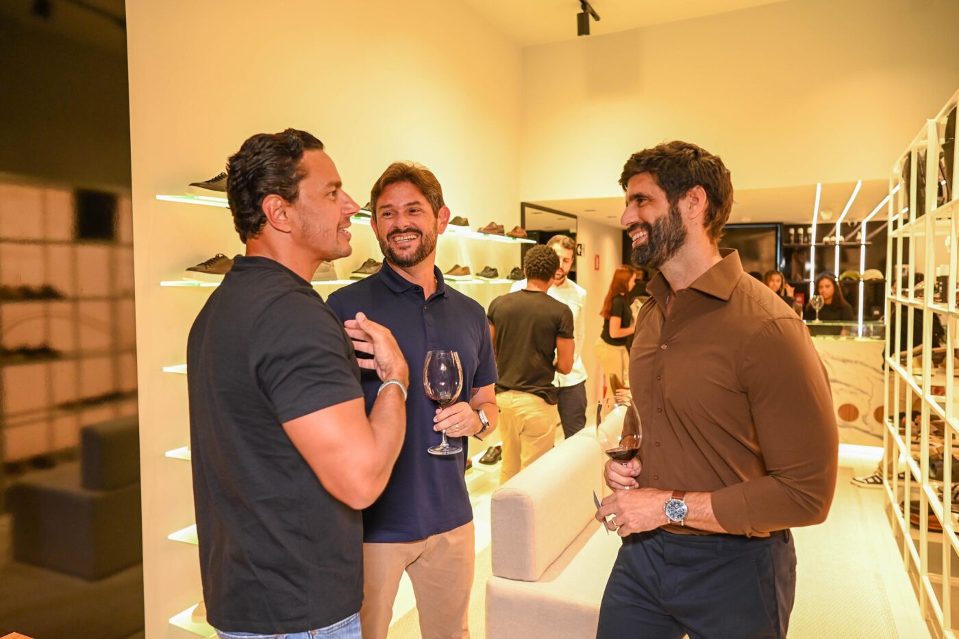 Falcão, Alfredo Gusmão e Simon Carrazzone