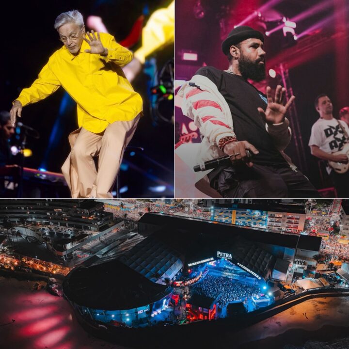 Caetano Veloso se apresenta com BaianaSystem em camarote no Carnaval de Salvador; saiba mais