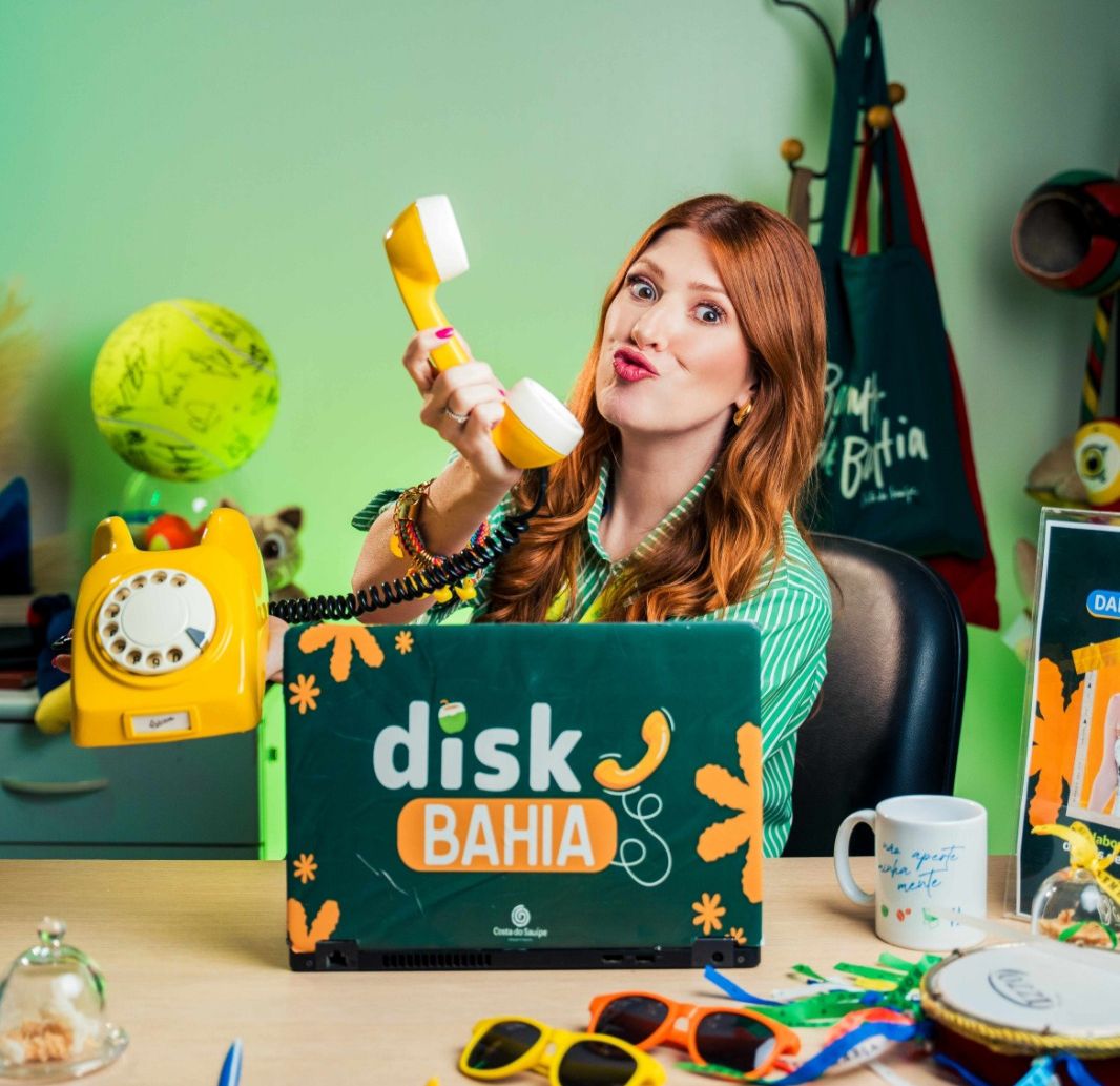 Disk-Bahia: Costa do Sauípe lança série especial estrelada por Dani Calabresa