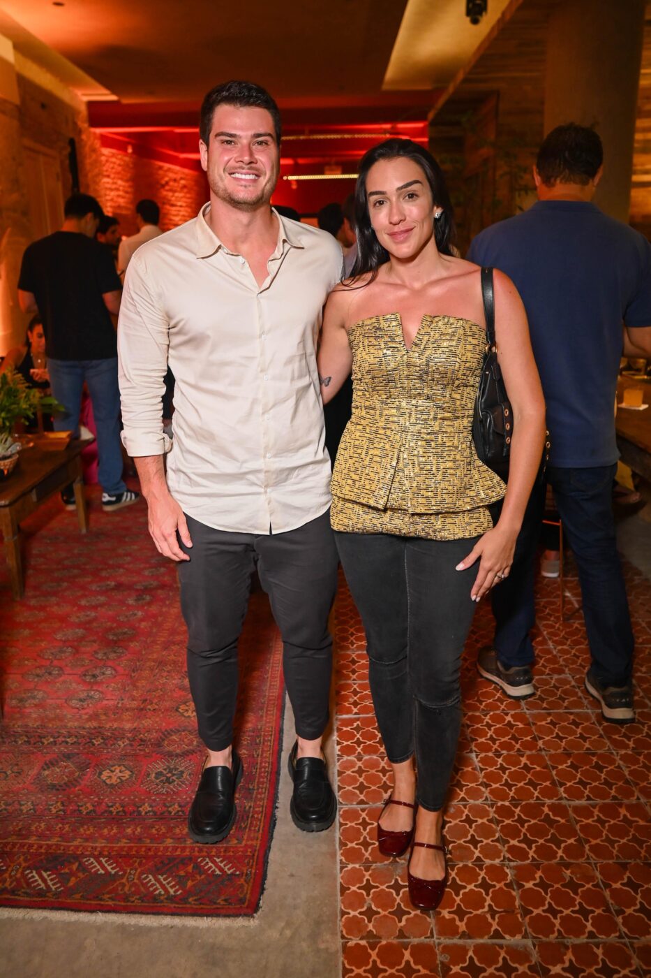 Rafael Chaves e Natália Gurgel