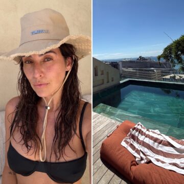 Fernanda Paes Leme desembarca em Salvador e celebra: ‘Cheguei em casa’