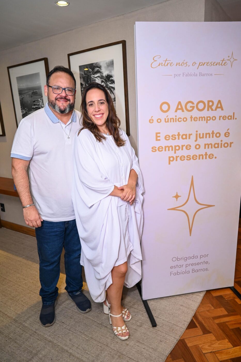 Alexandre Barros e Fabíola Barros