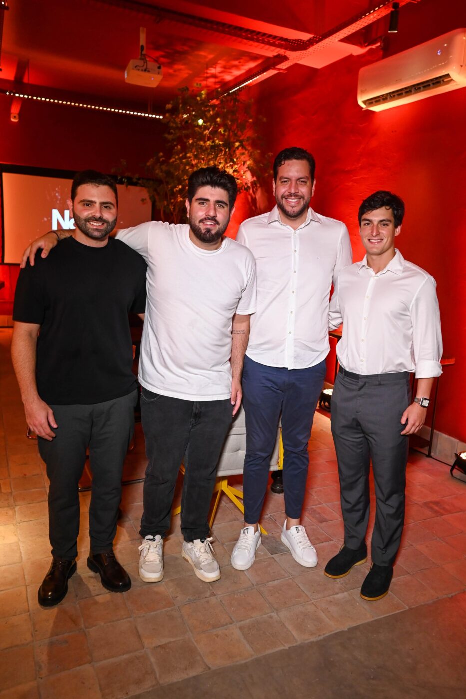 Eduardo Punzi, Marcelo Freire, Marcelo Galvão e João Gordilho