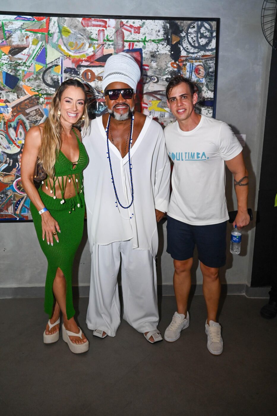 Cissa Heeger, Carlinhos Brown e João Meirelles