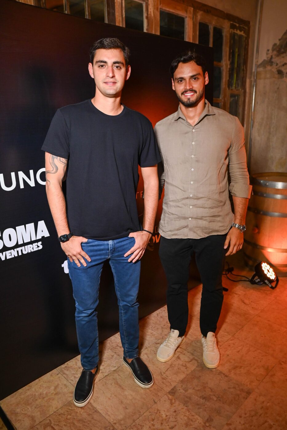 Lucas Amado e Bruno Rossetto