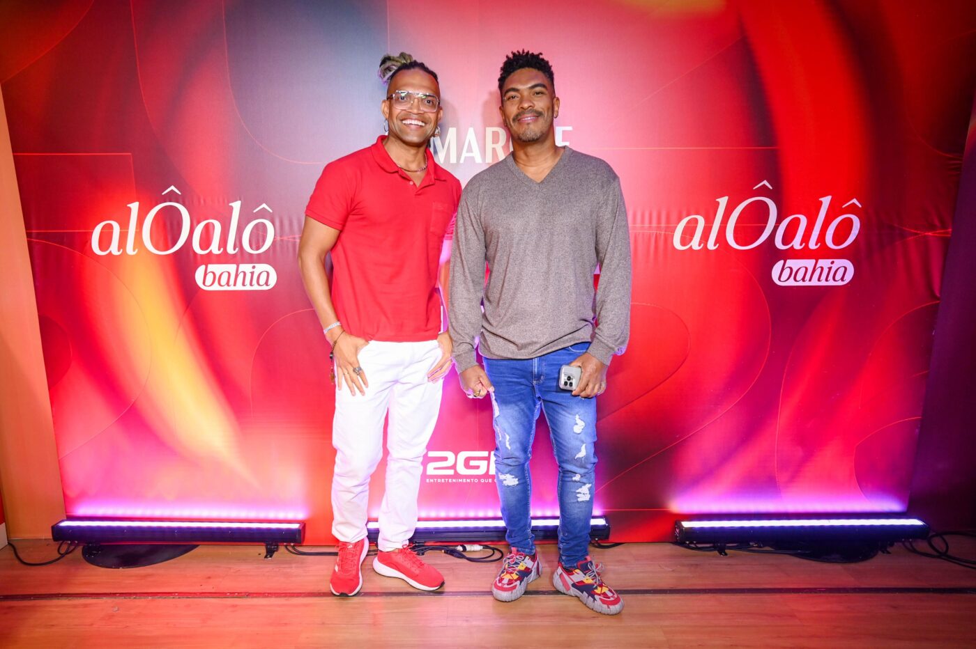 Buja Ferreira e Denny Denan