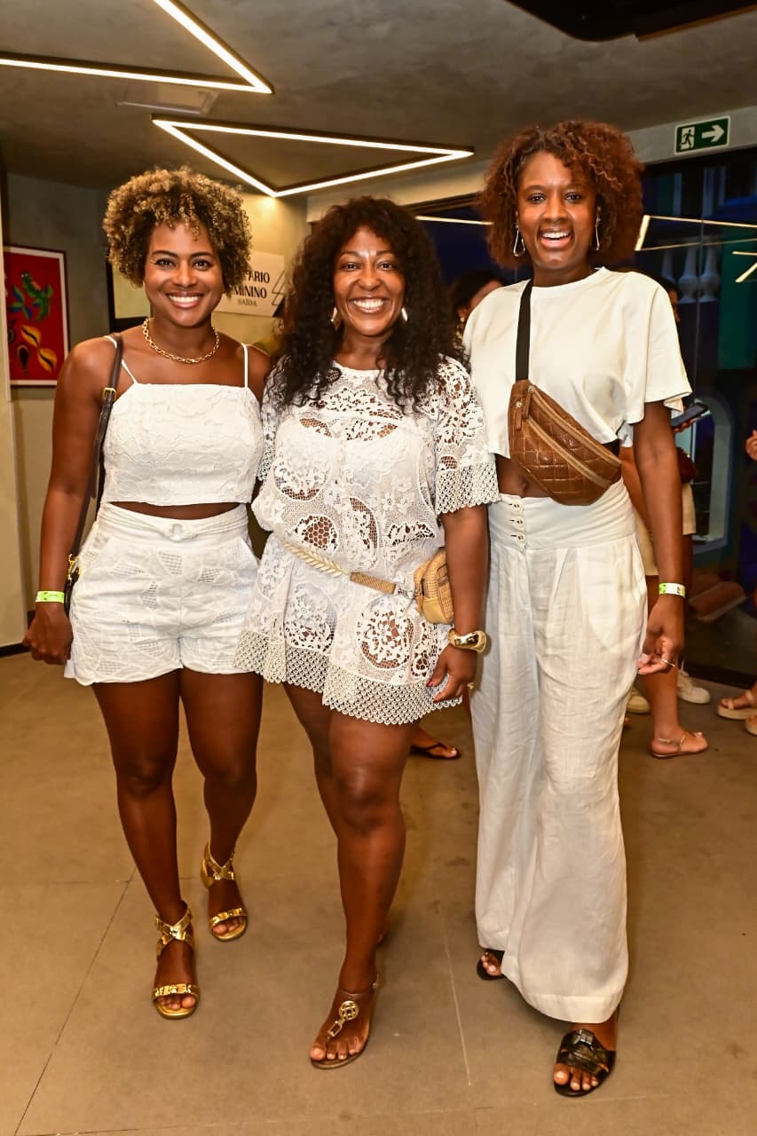 Priscila Falcão, Maíra Azevedo e Nelma Santana