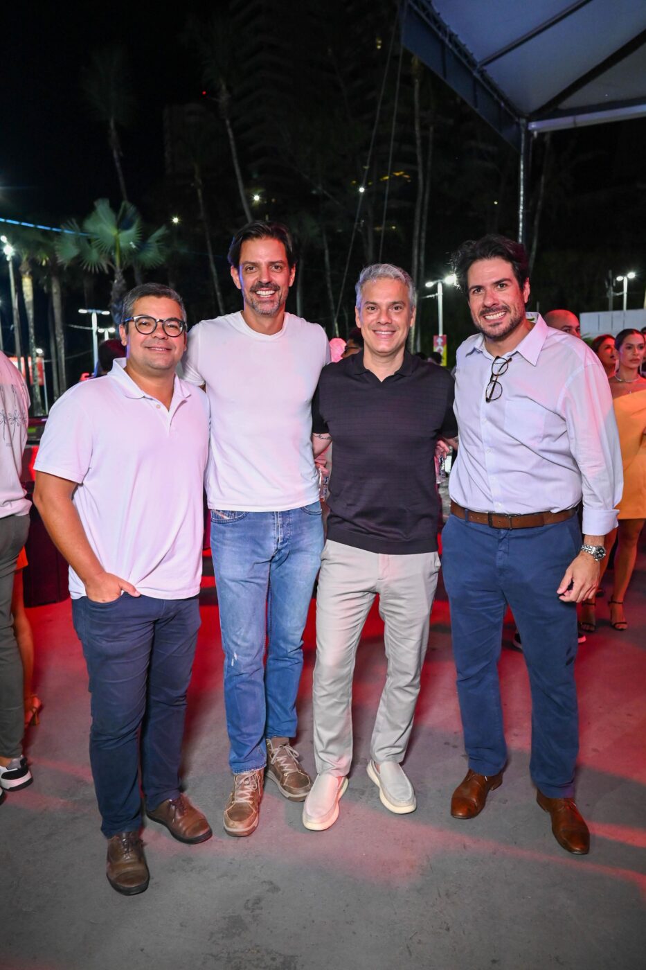 Nilton Neto, Guiga Sampaio, Michel Cohen e Guilherme Séder