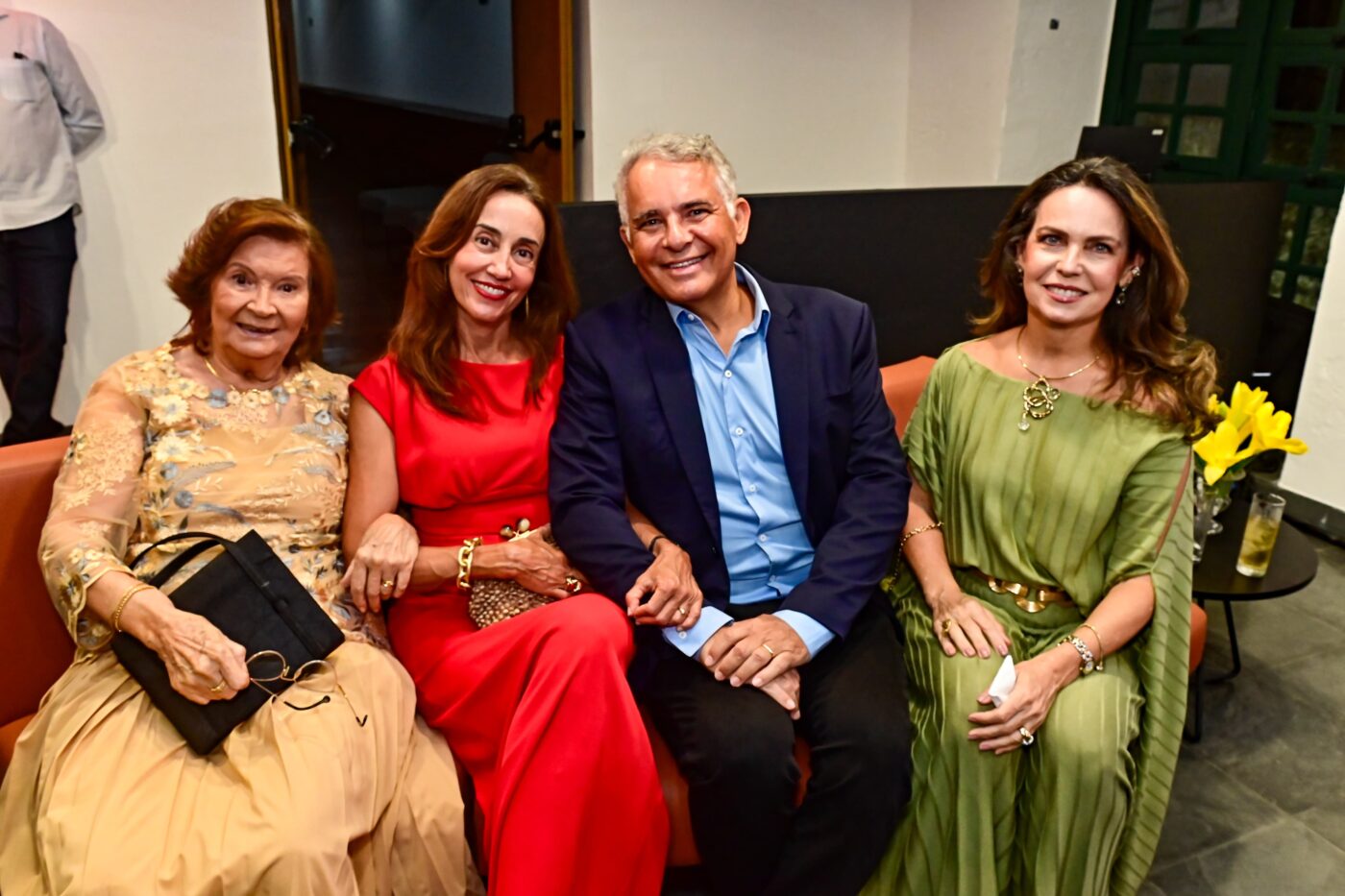 Judite Alves, Rosa Araújo, Rogério Araújo e Ana Elisa Lyra