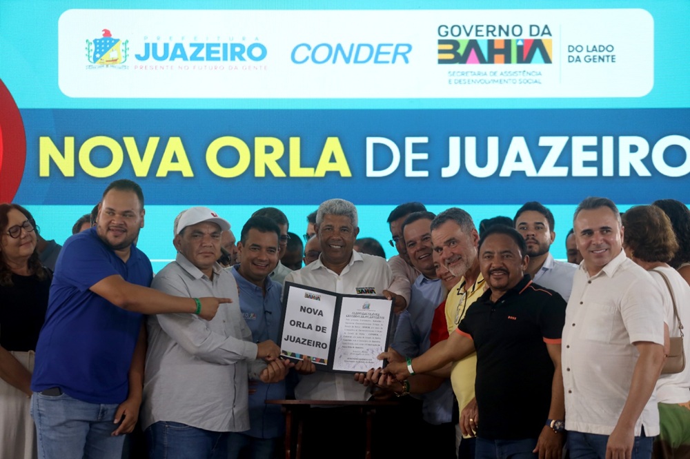 Governo da Bahia autoriza construção da nova Orla de Juazeiro às margens do São Francisco