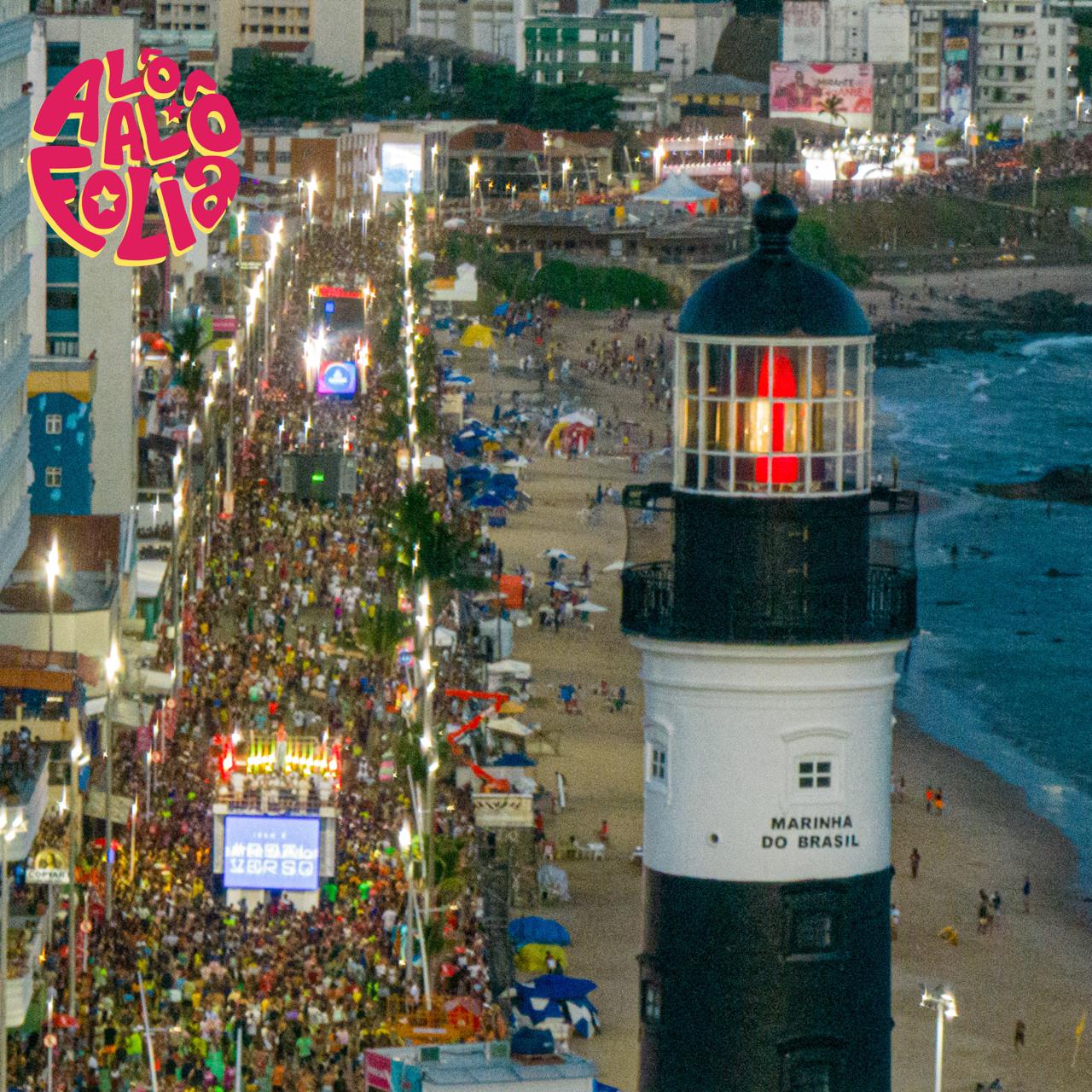 Salvador lidera ranking dos destinos mais procurados para o Carnaval de 2026