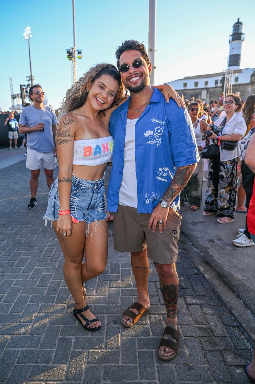 Anajulia Paes e Dinho Júnior