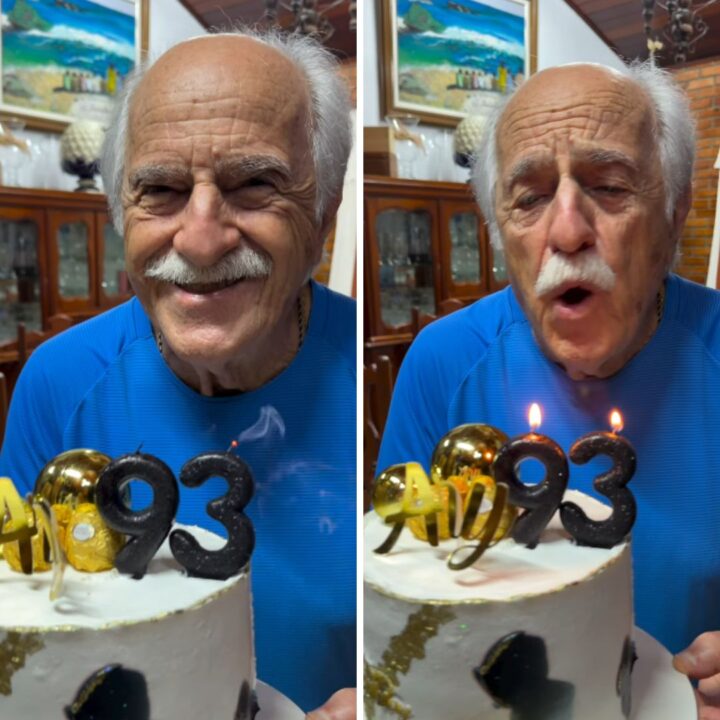 Ary Fontoura celebra 93 anos com festa simples em casa: ‘Com calma’