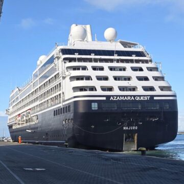 Conheça o Azamara Quest, navio de luxo que atracou em Salvador nesta terça-feira (27)