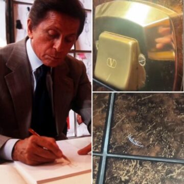 Conheça rara linha para banheiro desenhada por Valentino no Brasil; peças viraram tesouros